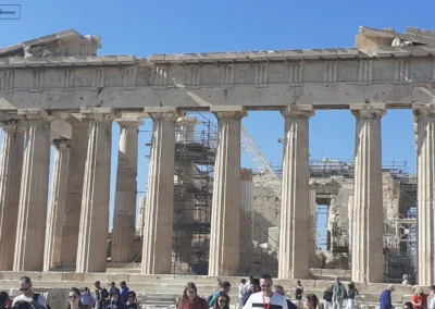 Le Parthénon, édifice emblématique de la Grèce, est l'un des monuments les plus importants de la civilisation de la Grèce antique
