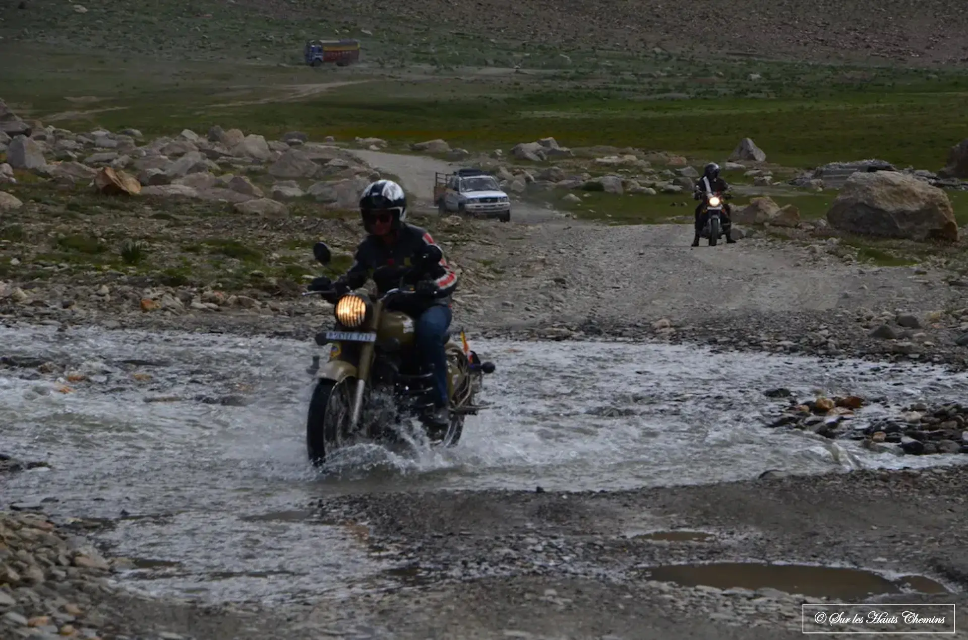 Road trip moto au Ladakh puis au Zanskar avec des passages à gué
